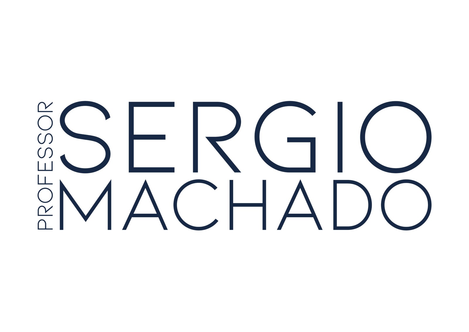 Logo Sergio Machado azul